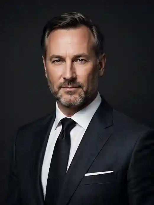 corporate headshot style