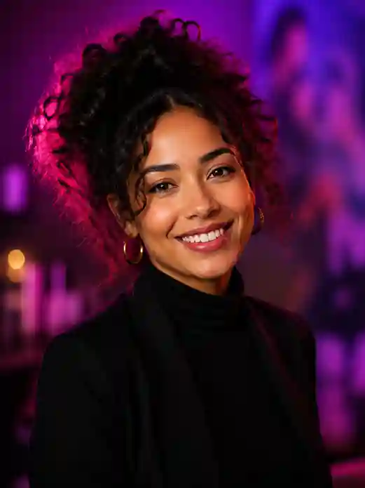 creative headshot style