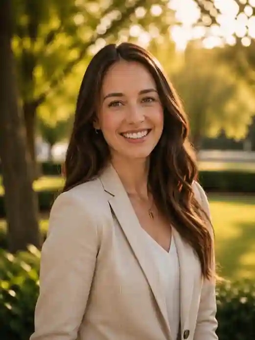 outdoor headshot style